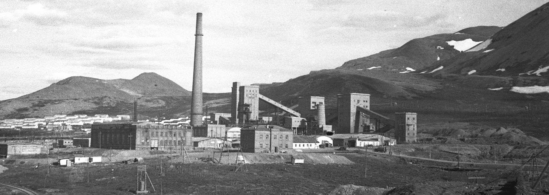 Norilsk Metallurgical Plant on the Taimyr Peninsula